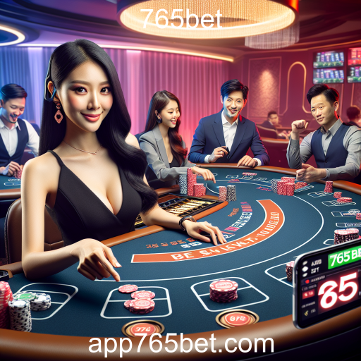 A Experiência Imersiva do Cassino Ao Vivo no 765bet